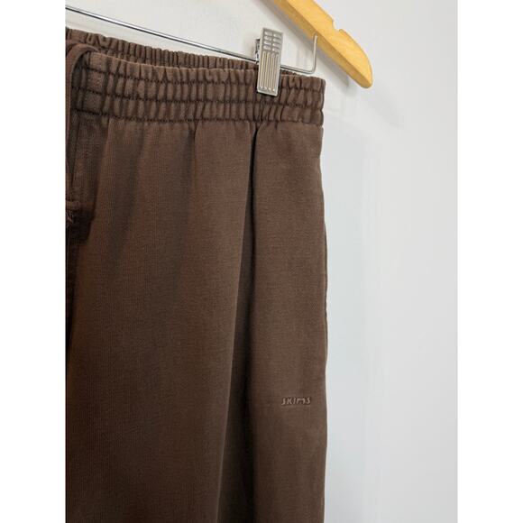 Skims Oversized Straight Leg Jogger Pant Brown Espresso Women's - Picture 6 of 11